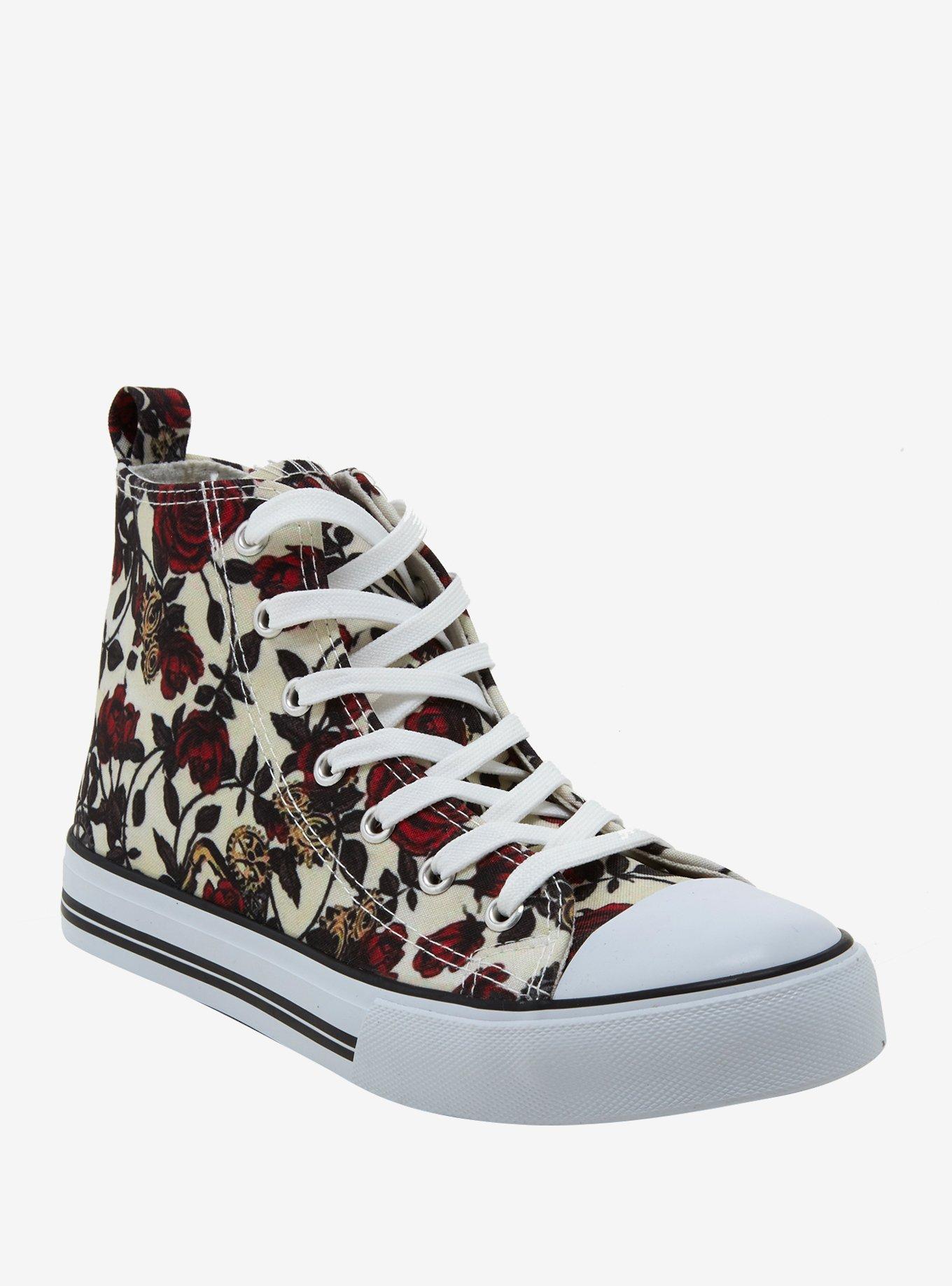 Roses & Machinery Hi-Top Sneakers, MULTI, hi-res