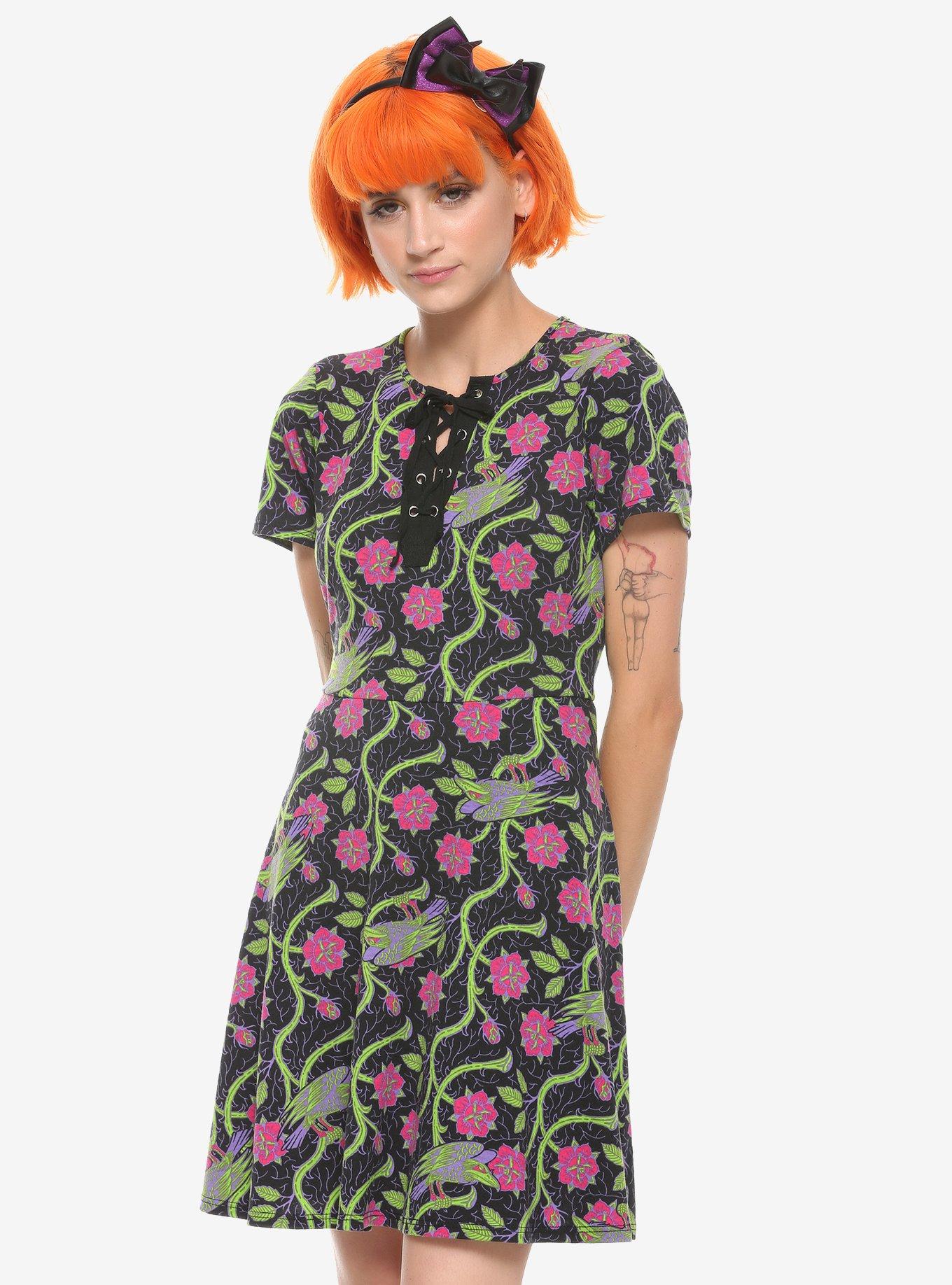 Disney Sleeping Beauty Maleficent Thorns Dress, MULTI, hi-res