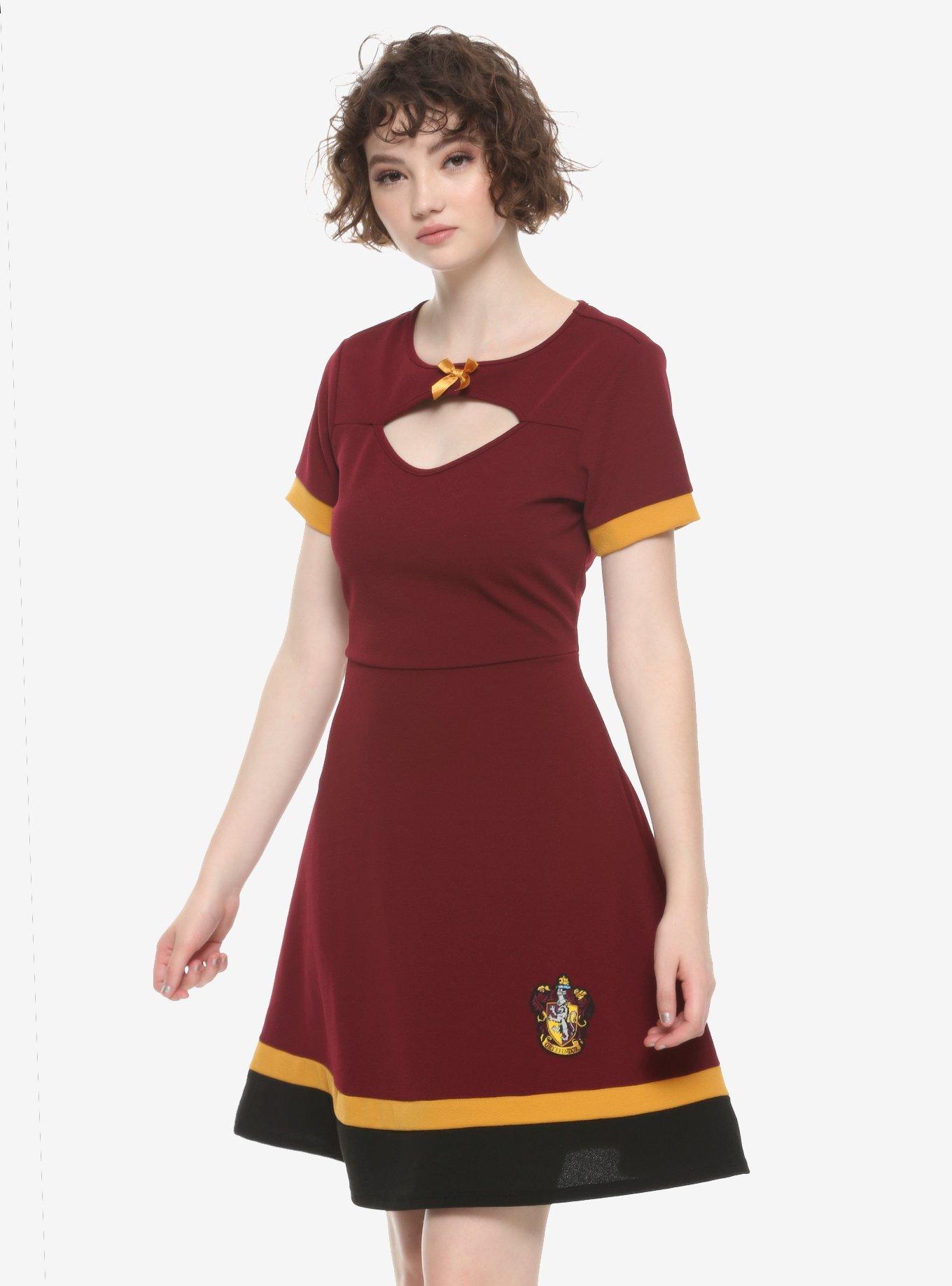 Harry Potter Gryffindor Color-Block Dress | Hot Topic