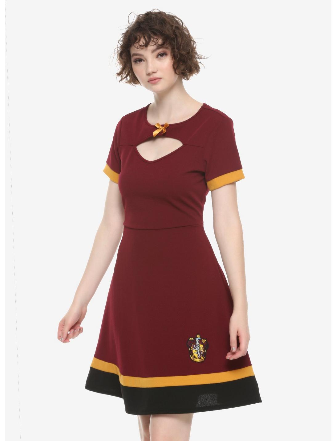 Harry Potter Gryffindor Color-Block Dress, MULTI, hi-res