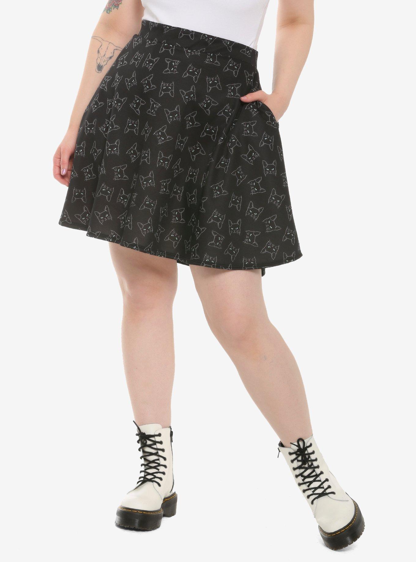 Hot topic 2025 cat skirt