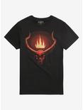 Hellboy Flaming Crown T-Shirt, MULTI, hi-res