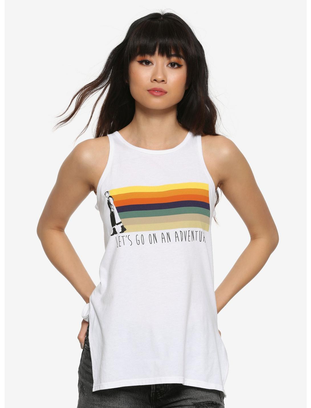 Doctor Who Let's Go On An Adventure Girls Tank Top, MULTI, hi-res