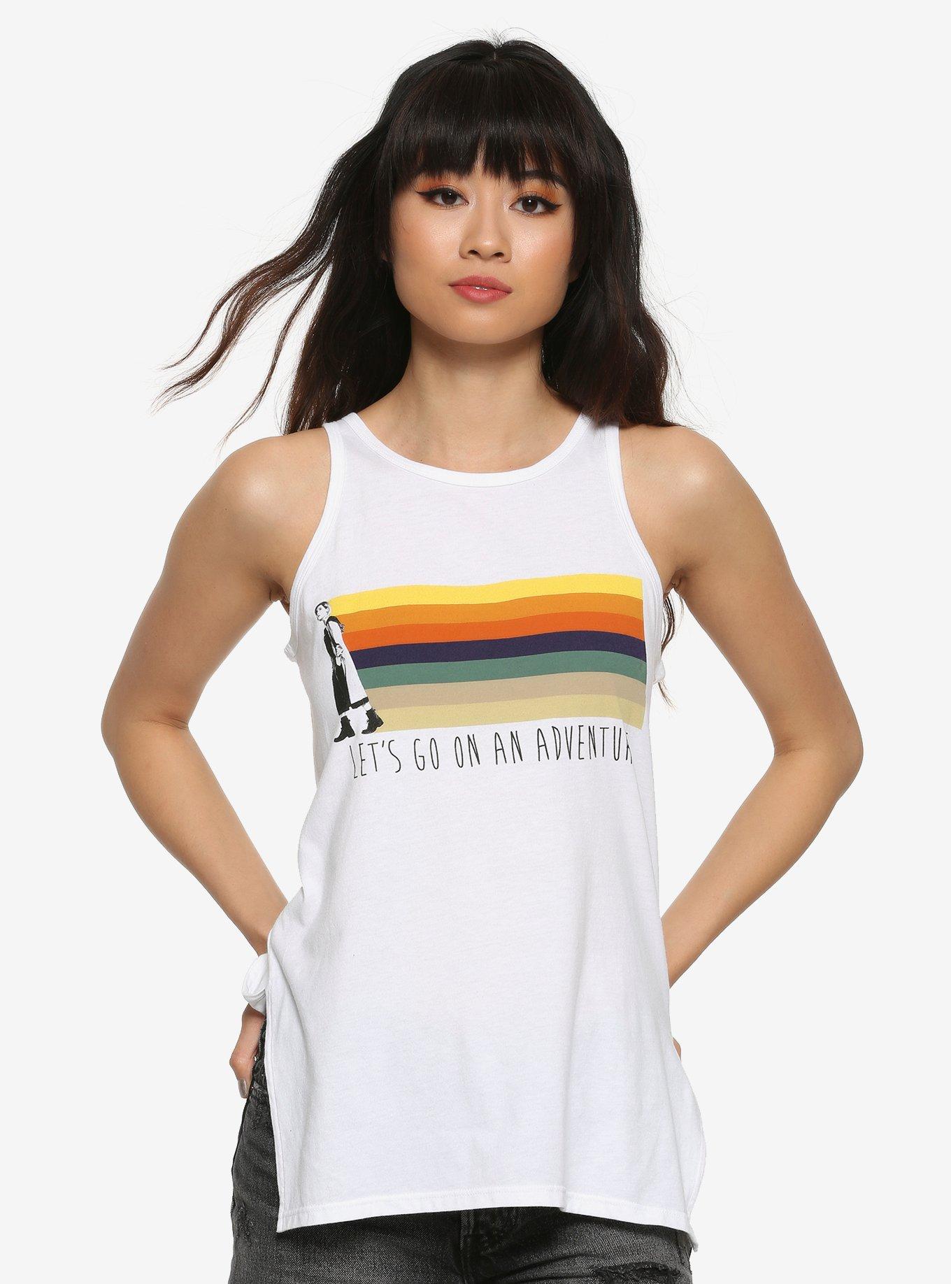 Doctor Who Let's Go On An Adventure Girls Tank Top, MULTI, hi-res