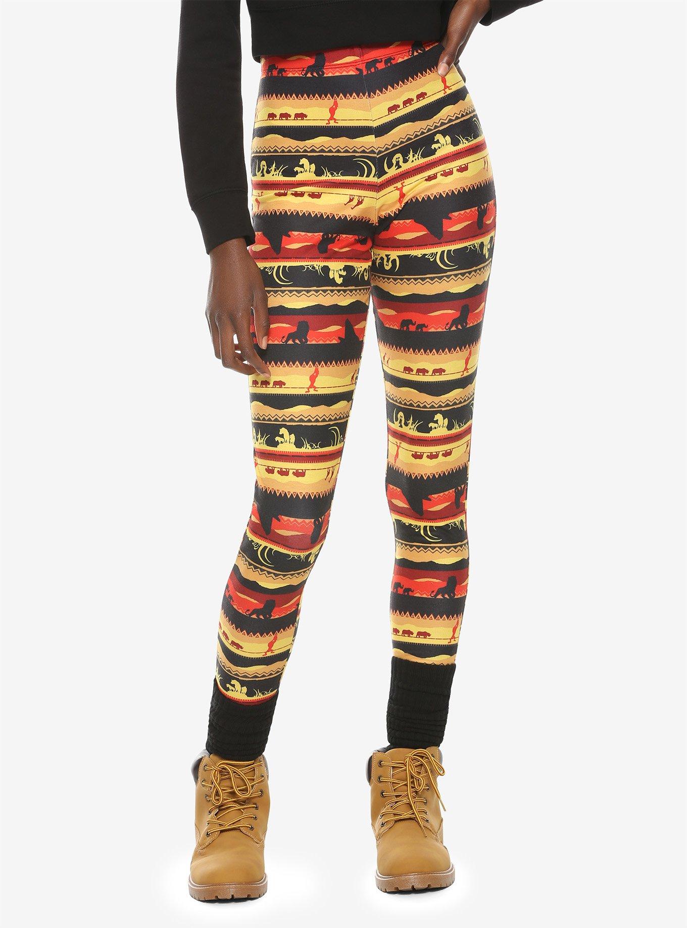Her Universe Disney The Lion King Sunset Leggings, MULTI, hi-res