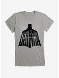 DC Comics Batman Outline Logo Girls T-Shirt, HEATHER, hi-res