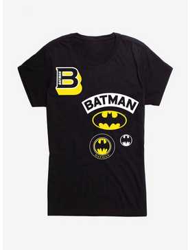 DC Comics Batman Logos Girls T-Shirt, , hi-res