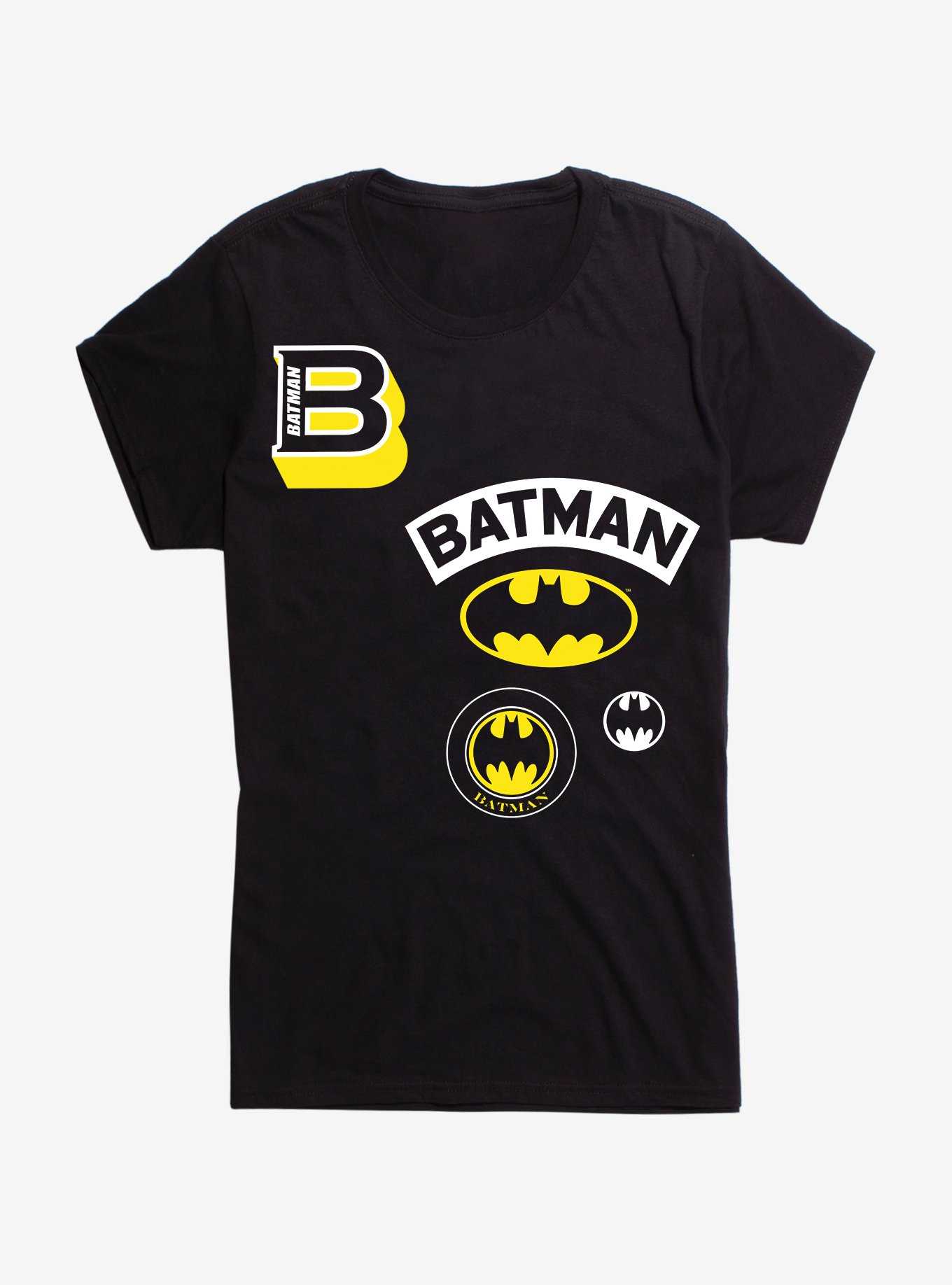 DC Comics Batman Logos Girls T-Shirt, , hi-res