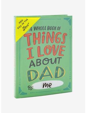 Plus Size A Whole Book of Things I Love About Dad Journal, , hi-res