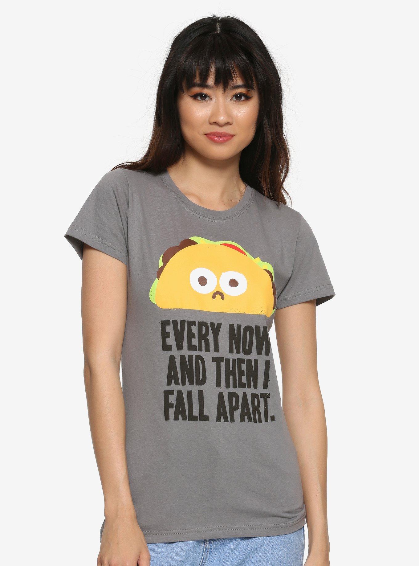 Every Now And Then I Fall Apart Girls T-Shirt By David Olenick, MULTI, hi-res