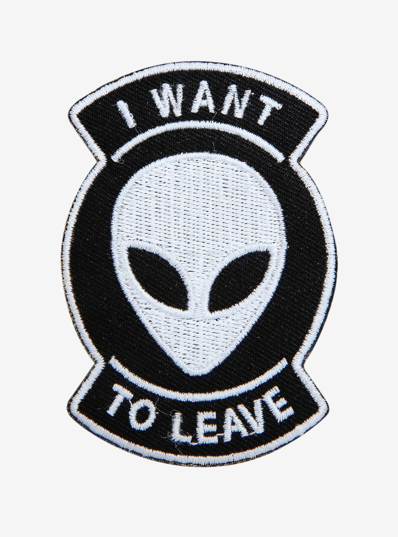 Alien Leave Patch, , hi-res