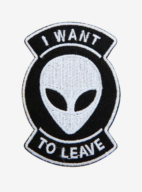 Alien Leave Patch | Hot Topic
