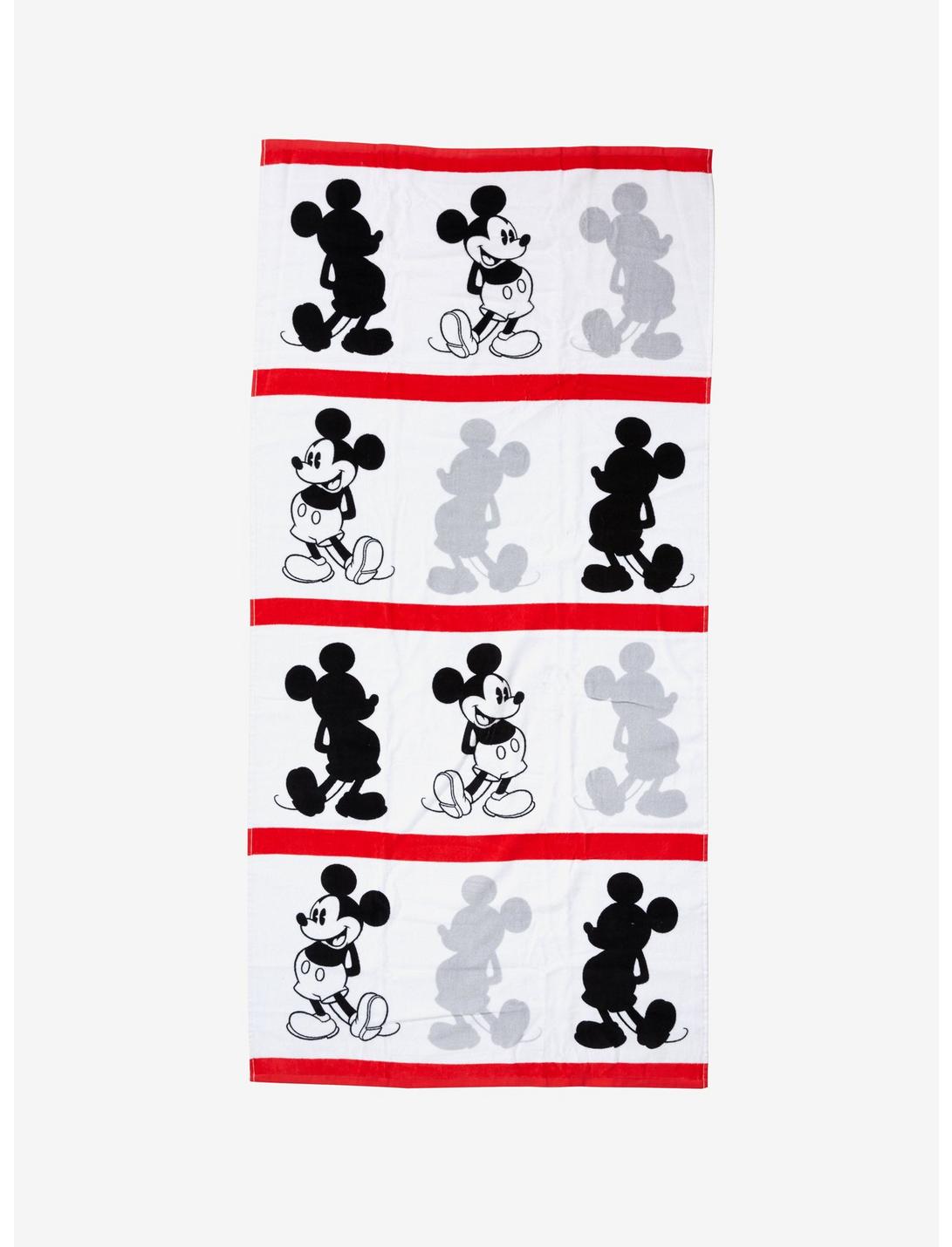 Disney Mickey Mouse Shadow Repeat Bath Towel, , hi-res