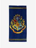 Harry Potter Hogwarts Crest Beach Towel, , hi-res