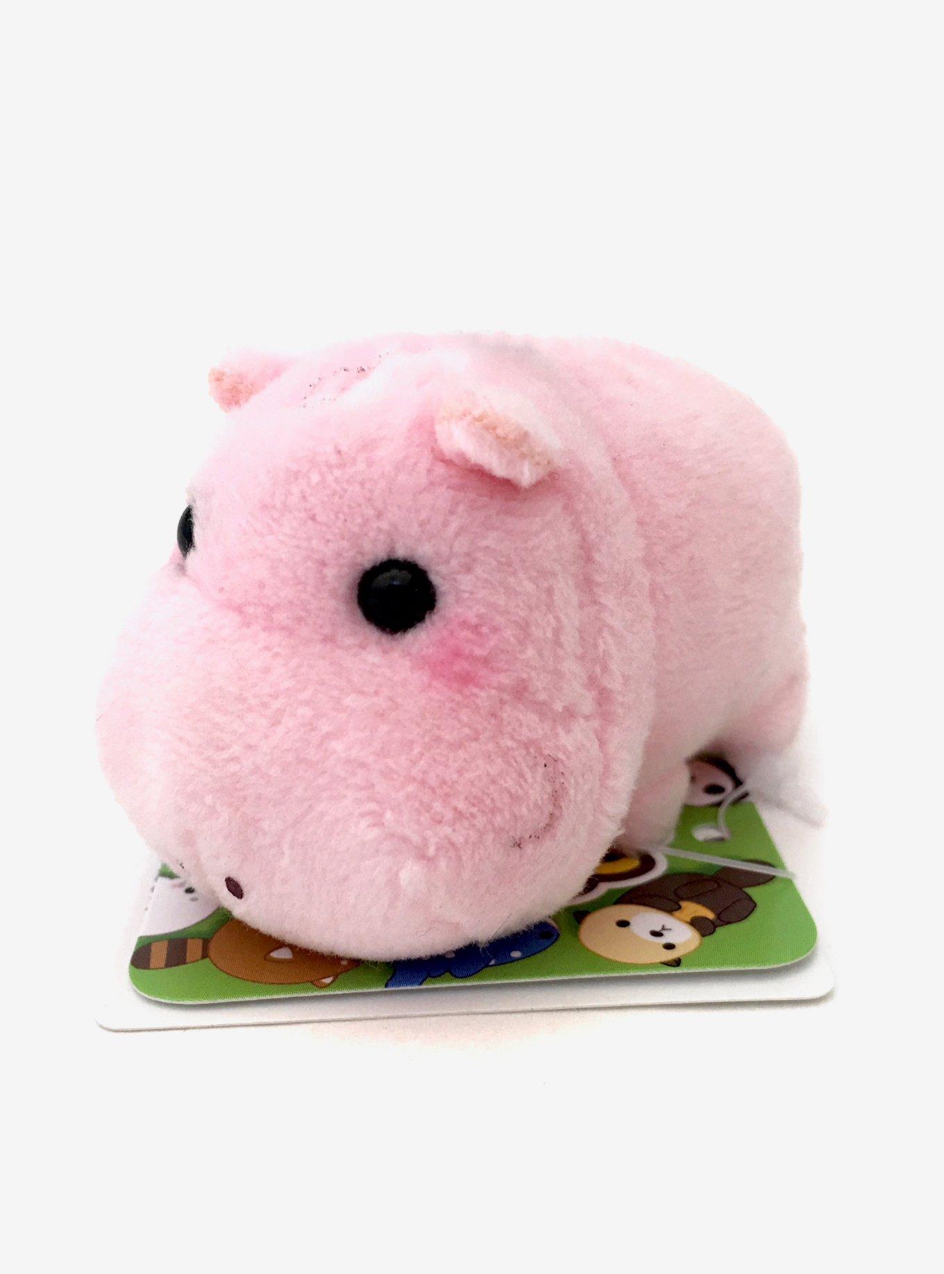Pink Hippo 2 Inch Plush, , hi-res