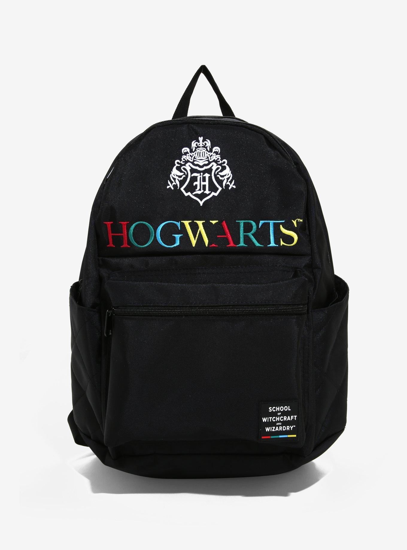 Harry Potter Hogwarts Multicolored Built-Up Backpack - BoxLunch Exclusive, , hi-res