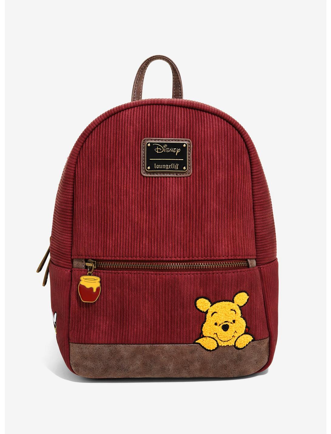 Loungefly Disney Winnie the Pooh Corduroy Mini Backpack - BoxLunch Exclusive, , hi-res