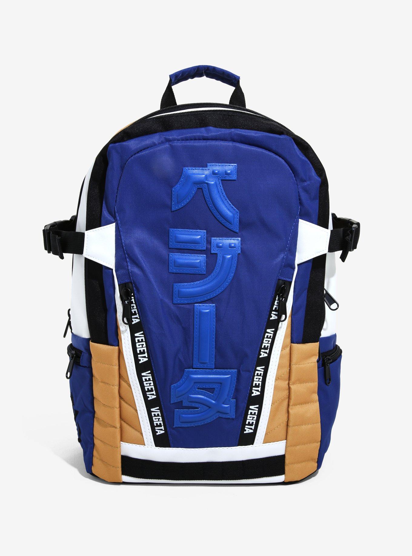 Dragon Ball Z Vegeta Kanji Built-Up Backpack - BoxLunch Exclusive, , hi-res