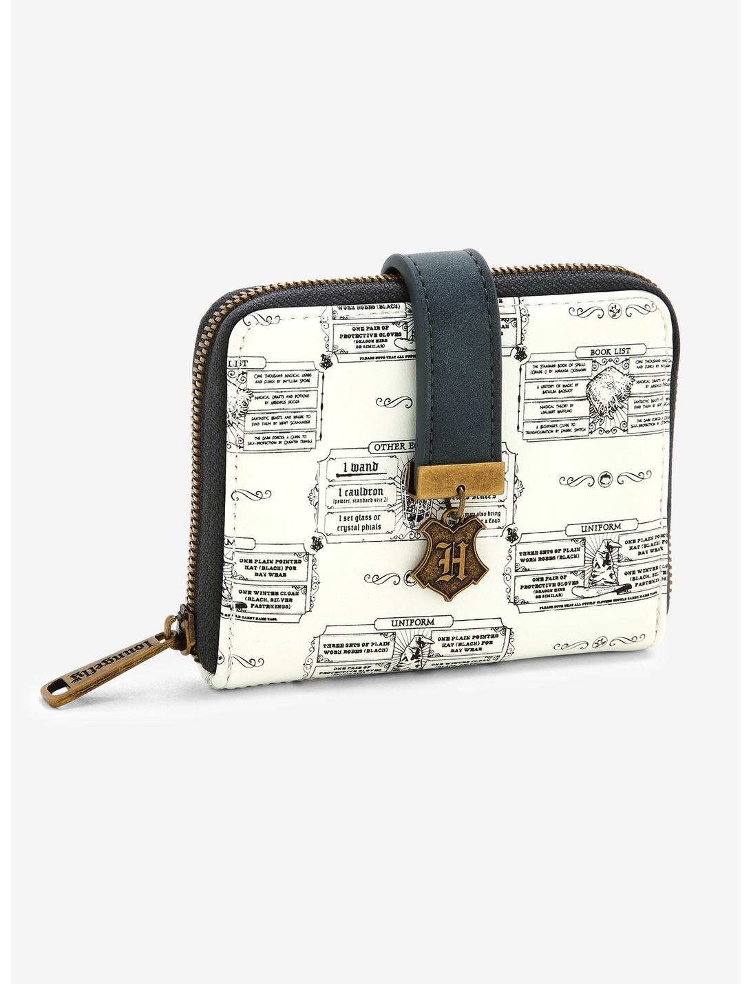 Loungefly Harry Potter School List Small Wallet - BoxLunch Exclusive, , hi-res