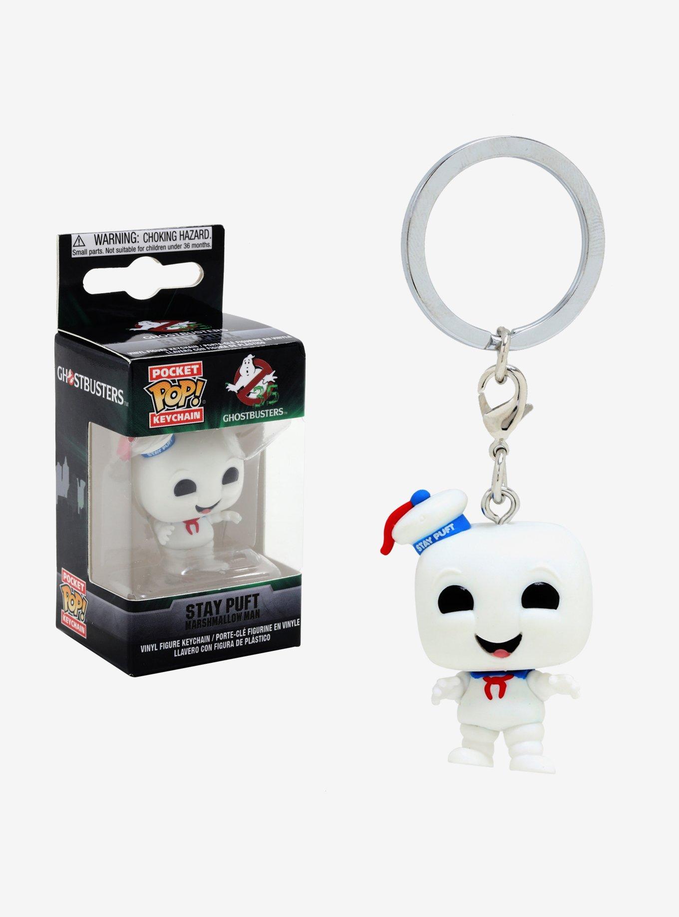 Funko Pocket Pop! Ghostbusters Stay Puft Marshmallow Man Vinyl Keychain, , hi-res