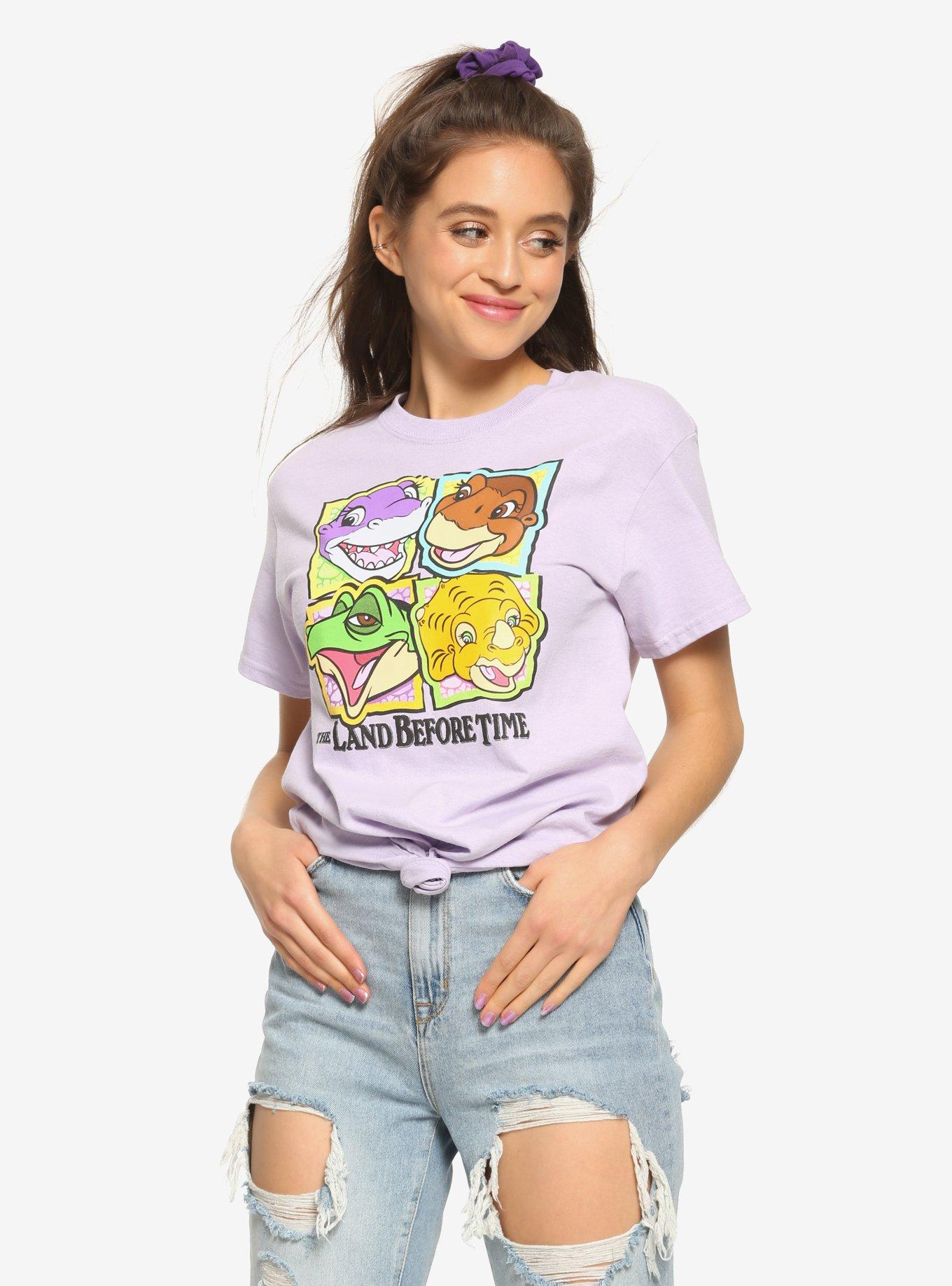 The Land Before Time Character Squares Girls T-Shirt, MULTI, hi-res