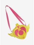 Sailor Moon Heart Brooch Plush Crossbody Bag, , hi-res