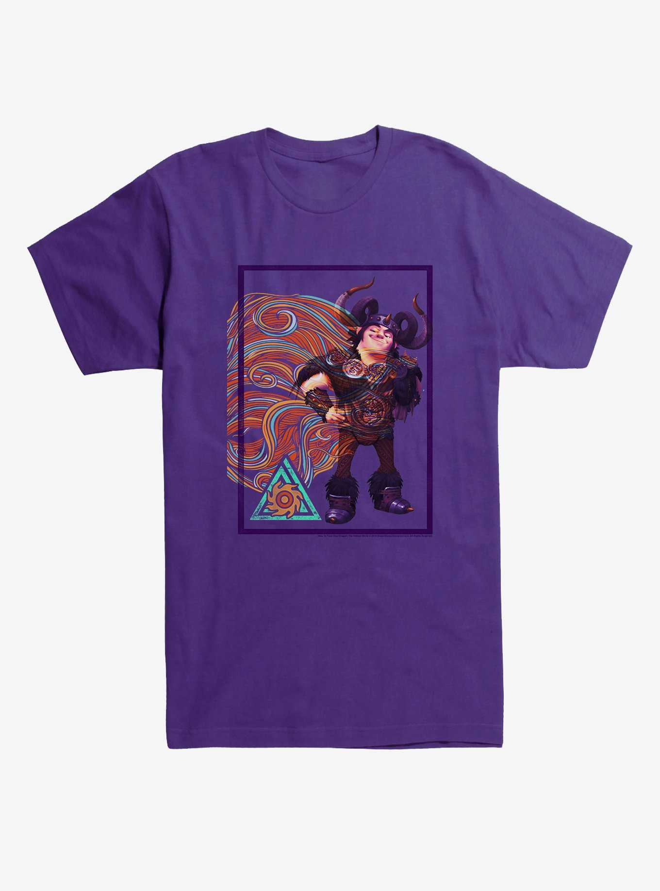 How To Train Your Dragon Snotlout Swirl T-Shirt, , hi-res