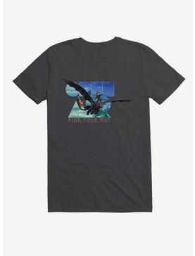 How To Train Your Dragon Open Air T-Shirt, CHARCOAL, hi-res
