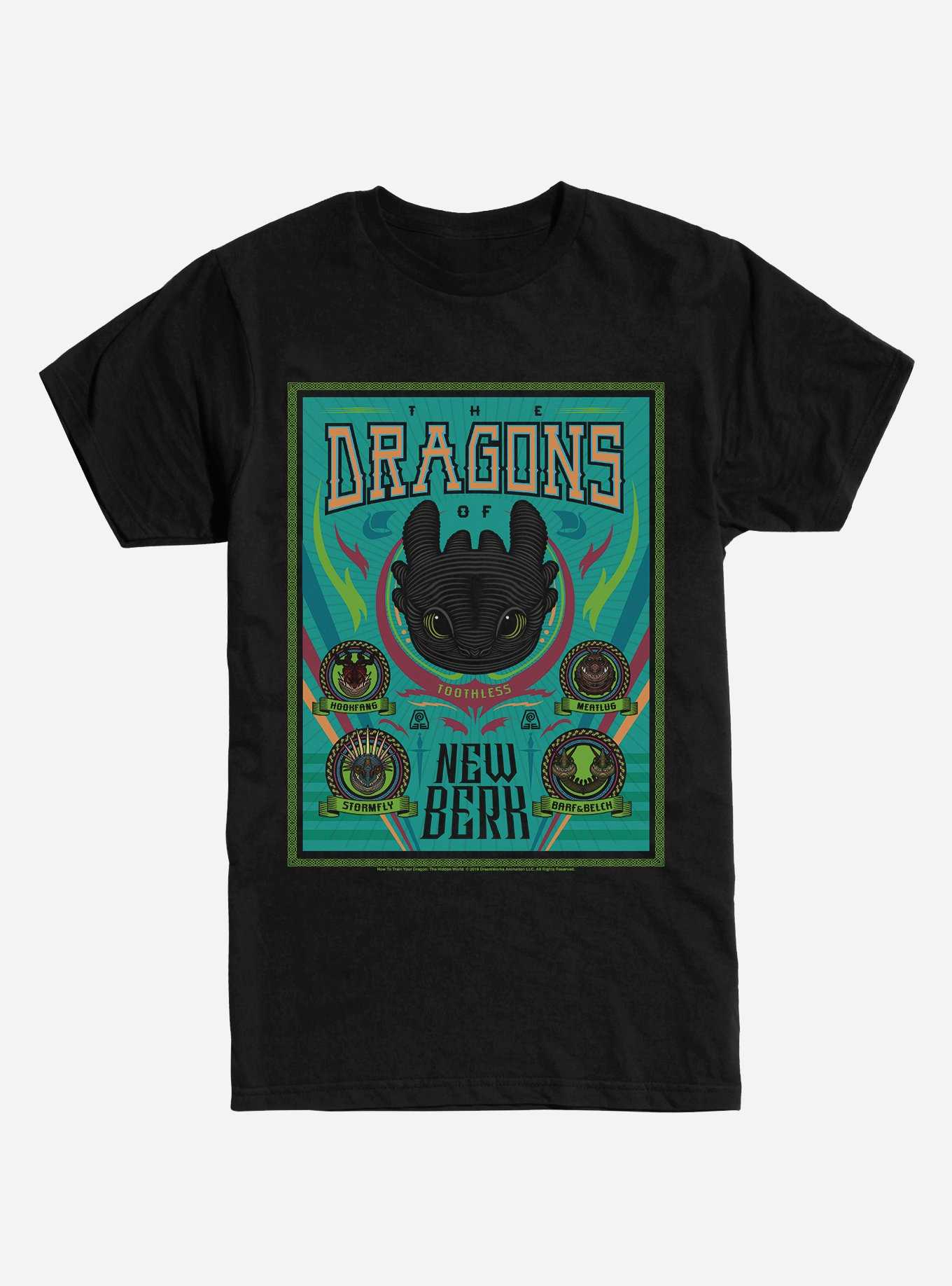 How To Train Your Dragon Dragons of New Berk T-Shirt, , hi-res