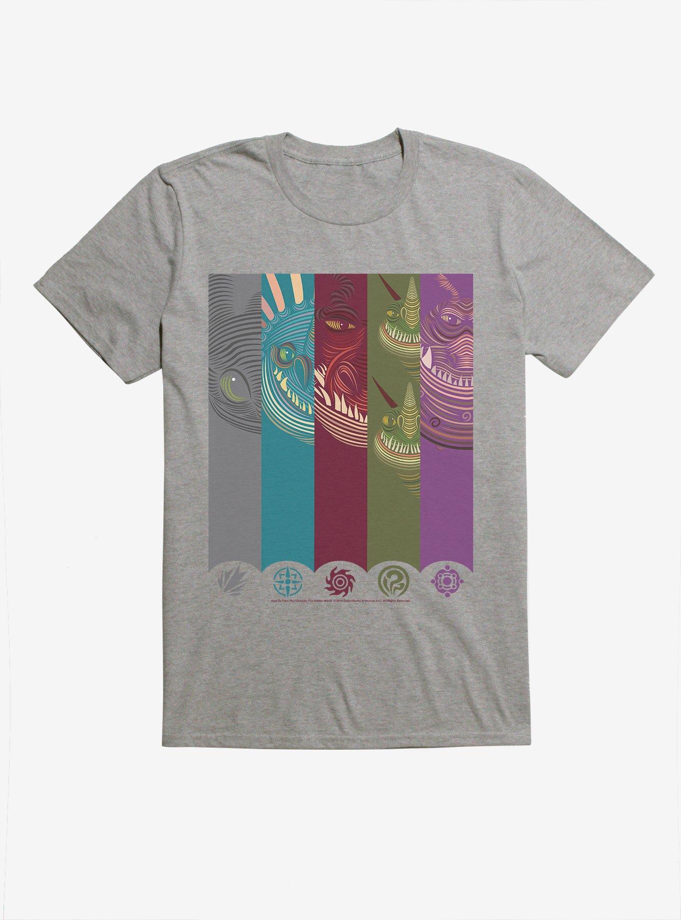 How To Train Your Dragon Characters & Logos T-Shirt, , hi-res