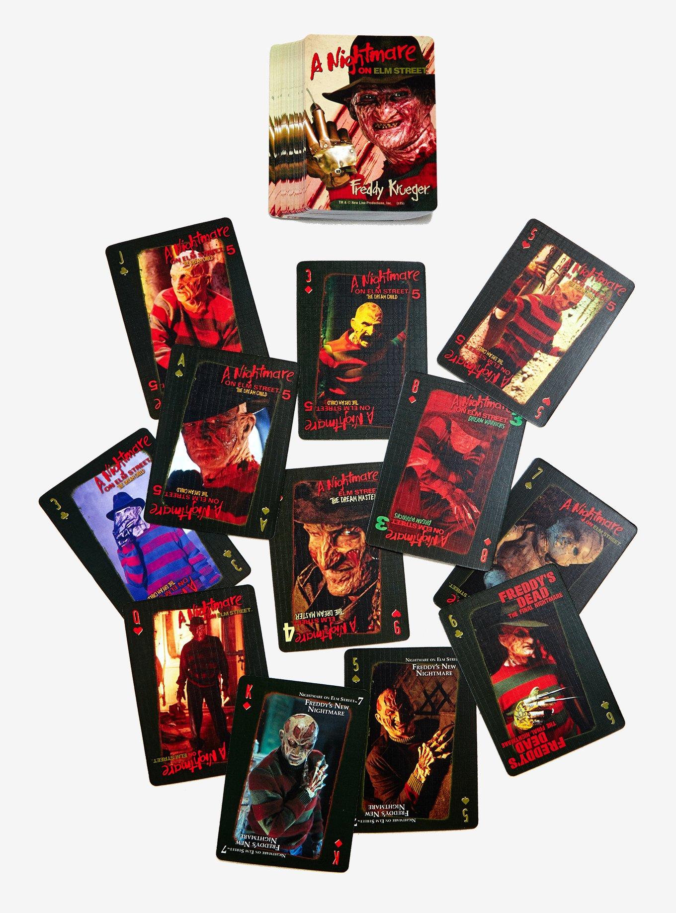 A Nightmare On Elm Street Playing Cards, , hi-res