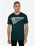 Harry Potter Slytherin Banner T-Shirt - BoxLunch Exclusive, GREEN, hi-res
