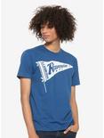 Harry Potter Ravenclaw Pennant T-Shirt - BoxLunch Exclusive, BLUE, hi-res