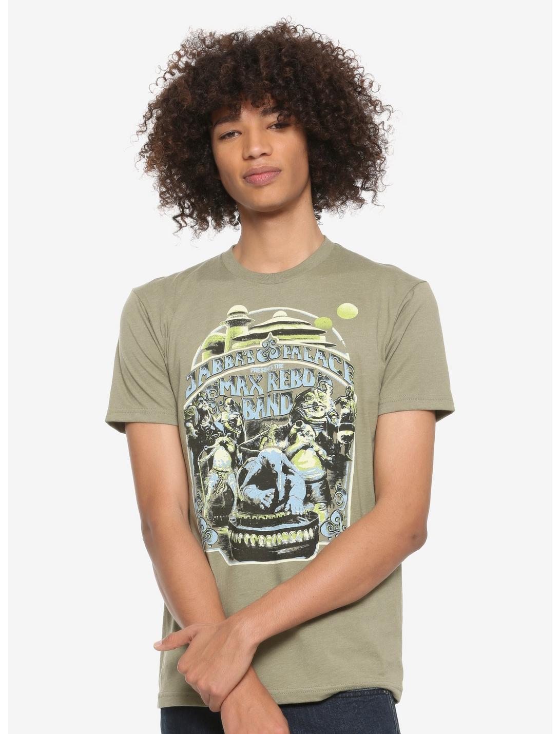 Star Wars Max Rebo Band T-Shirt - BoxLunch Exclusive, GREEN, hi-res