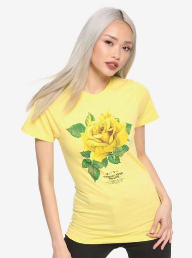 Twenty One Pilots Yellow Rose Girls T-Shirt | Hot Topic