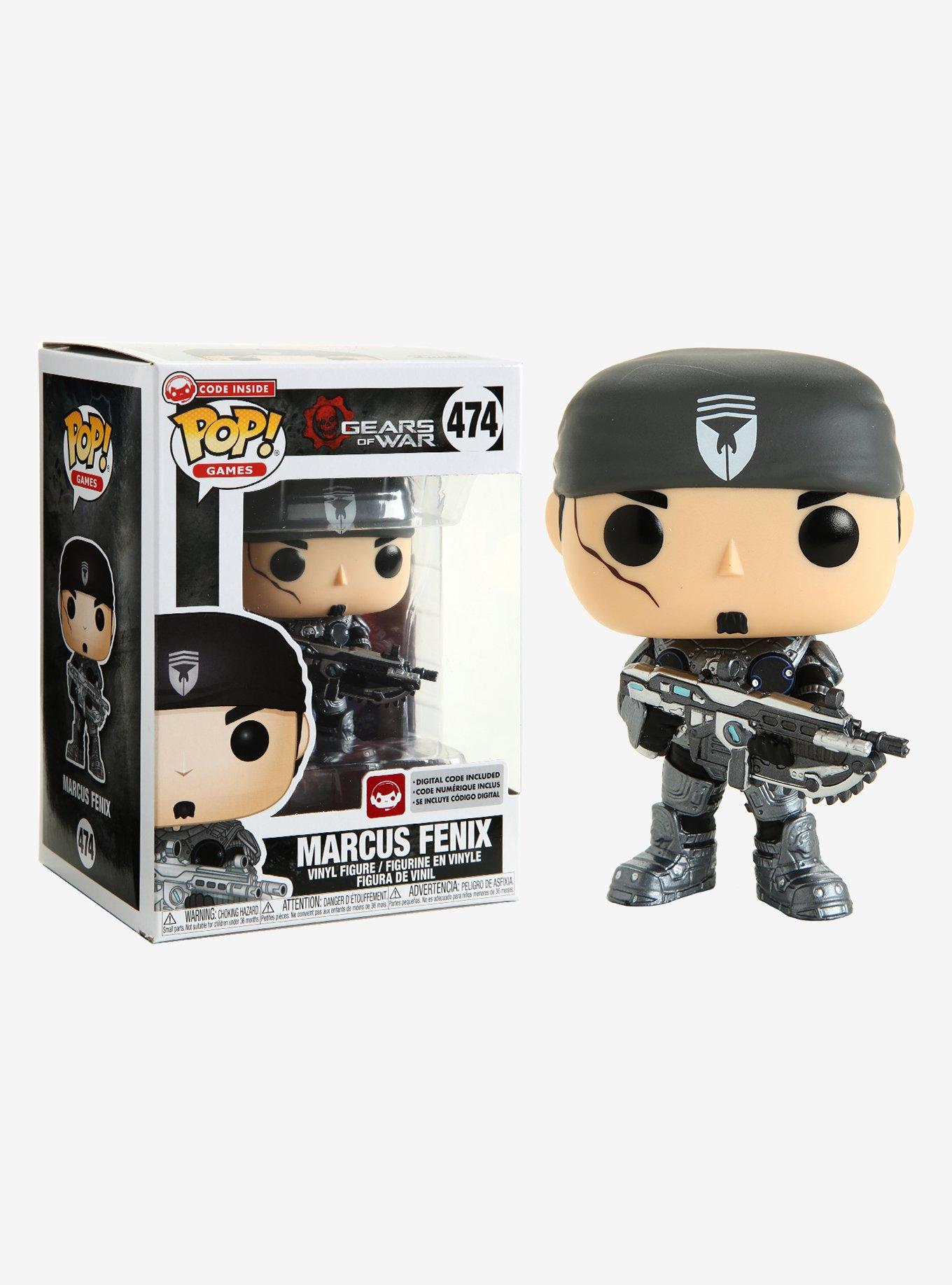 Funko Gears Of War Pop! Games Marcus Fenix Vinyl Figure, , hi-res