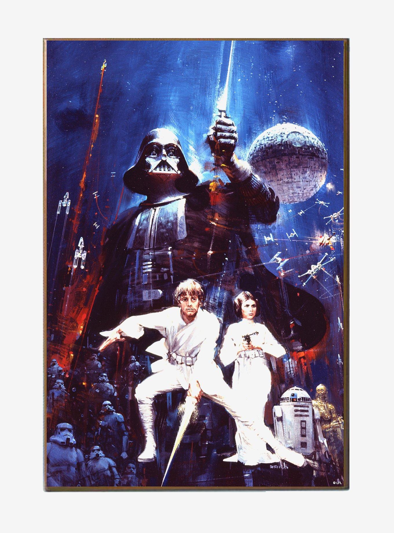 Star Wars A New Hope Wood Wall Art, , hi-res