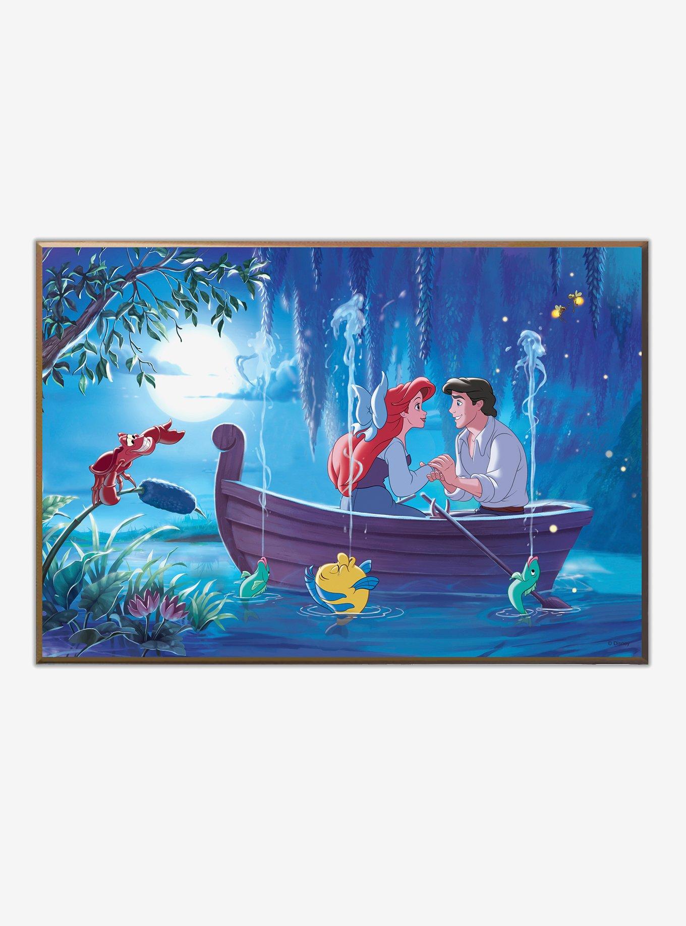 Disney The Little Mermaid Kiss The Girl Wood Wall Art Hot Topic 