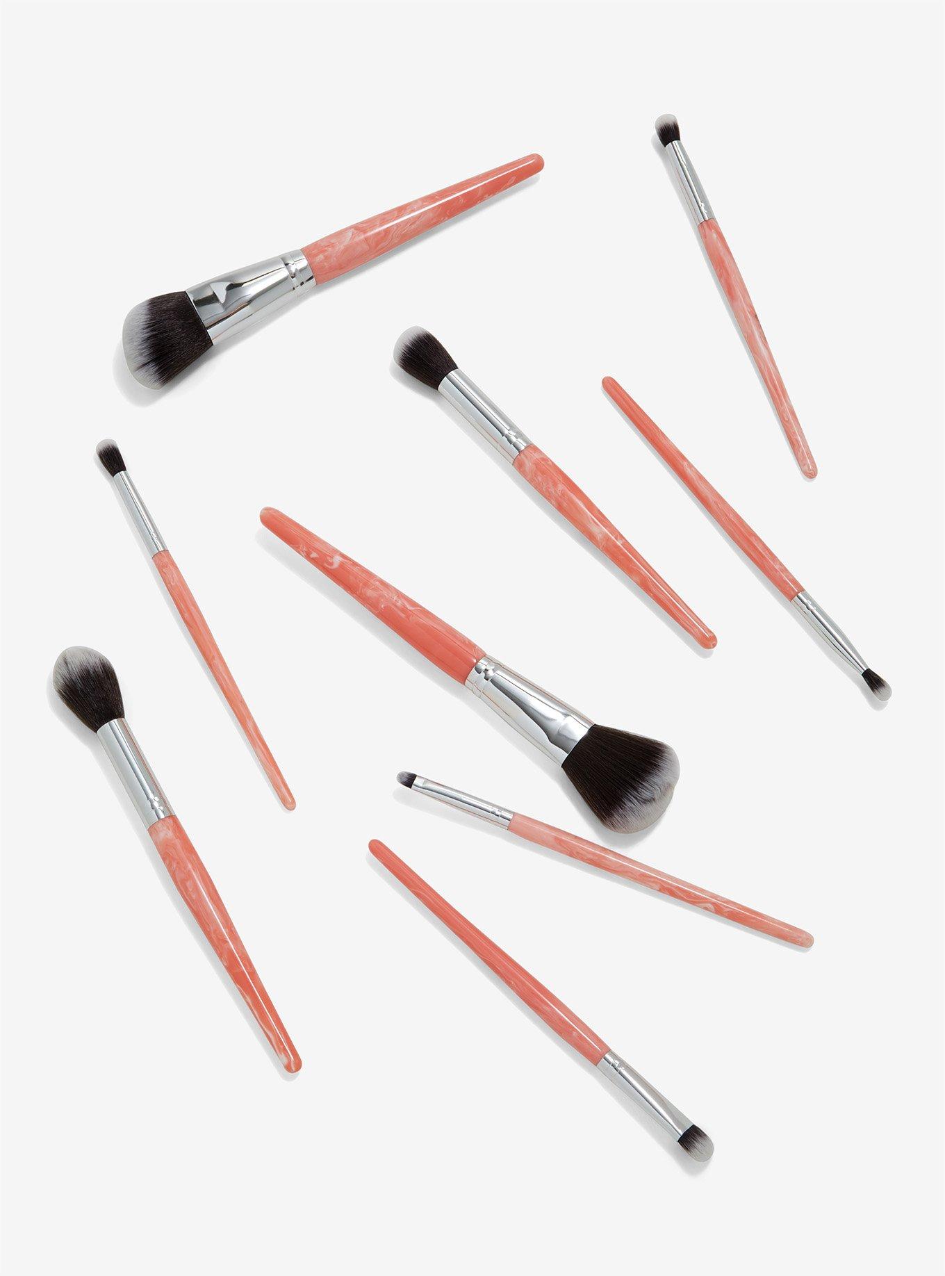 BH Cosmetics Rose Quartz Makeup Brush Set, , hi-res