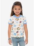 Disney Aladdin Toddler Ringer T-Shirt - BoxLunch Exclusive, MULTI, hi-res
