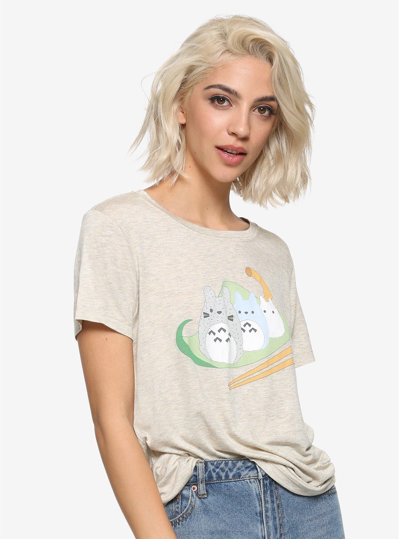 Her Universe Studio Ghibli My Neighbor Totoro Onigiri Girls T-Shirt, MULTI, hi-res