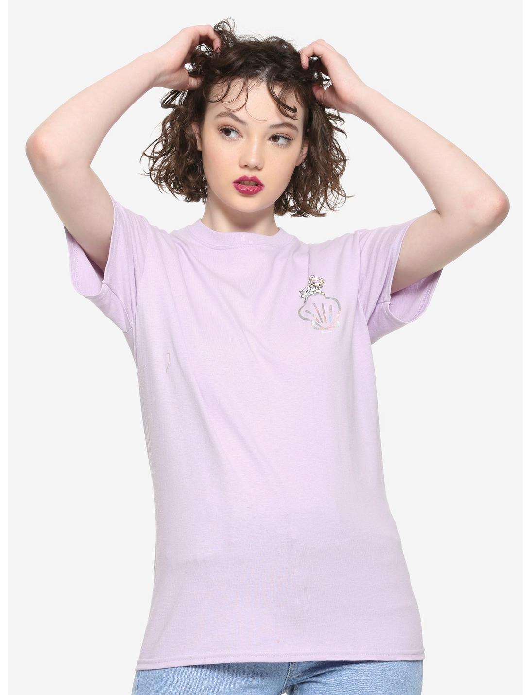 Tokidoki Mermicorno Holo Shell Girls T-Shirt, BLACK, hi-res