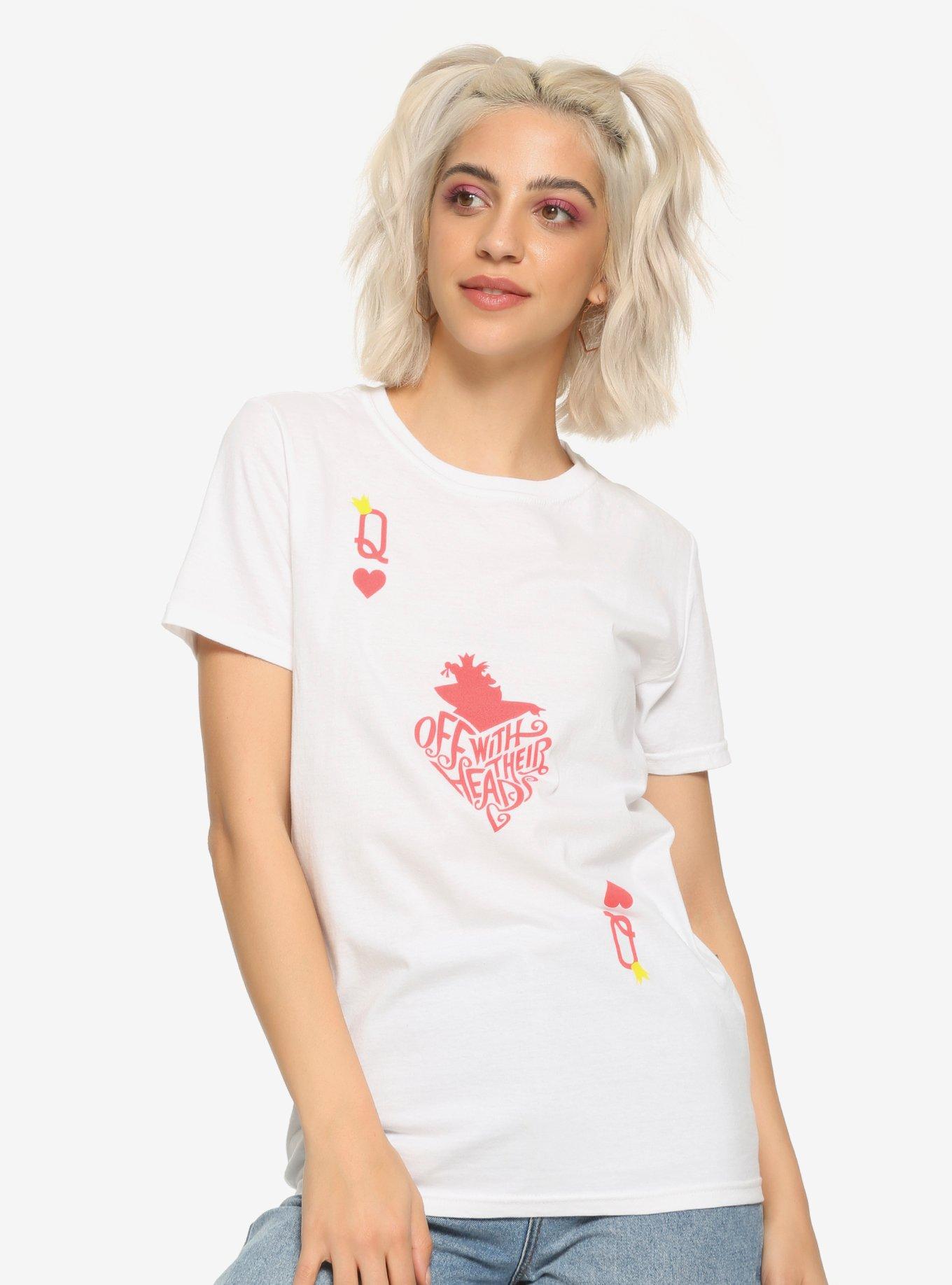 Disney Alice In Wonderland Queen Of Hearts Girls T-Shirt | Hot Topic