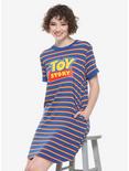 Disney Pixar Toy Story Striped Ringer T-Shirt Dress, MULTI, hi-res