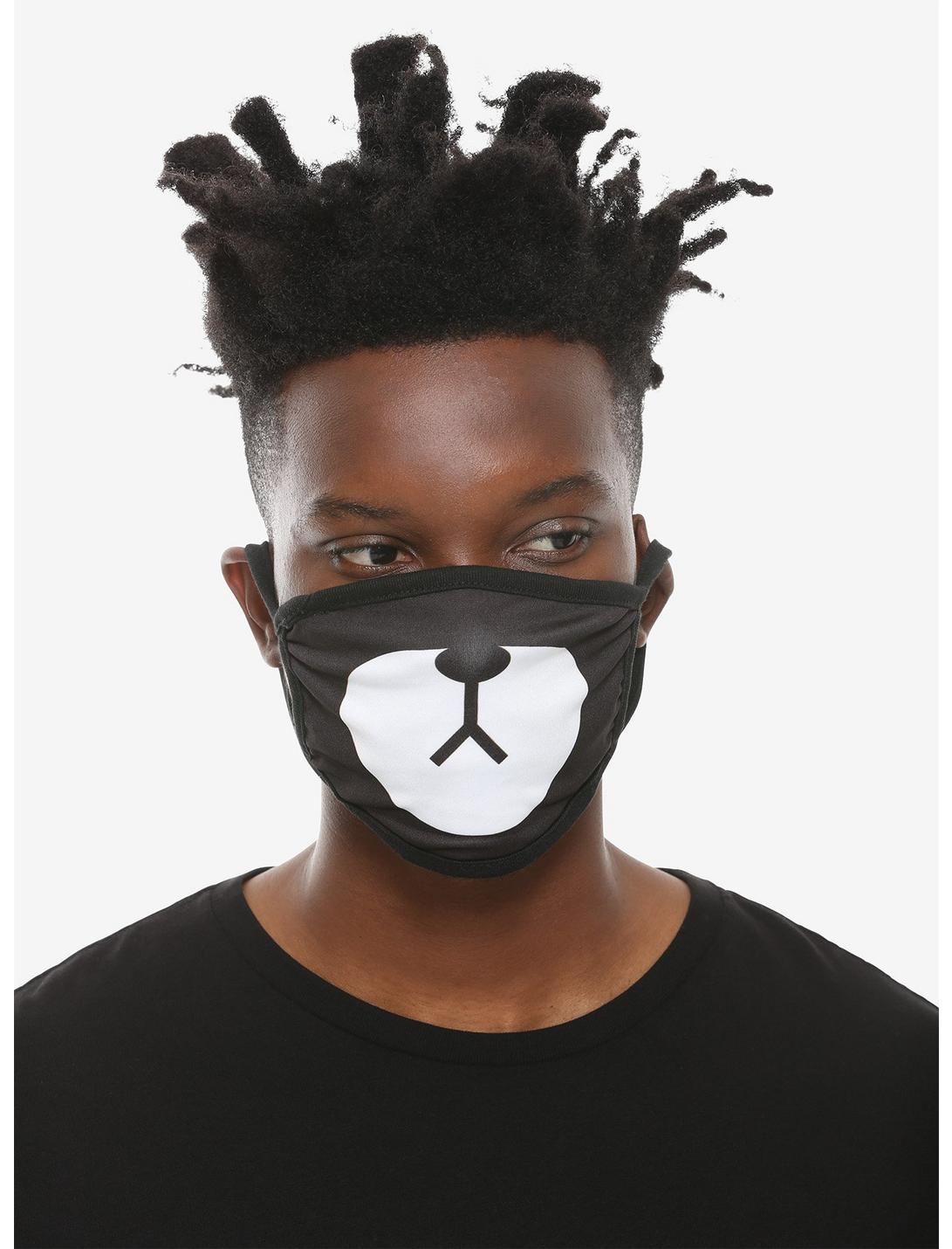Teddy Bear Fashion Face Mask, , hi-res