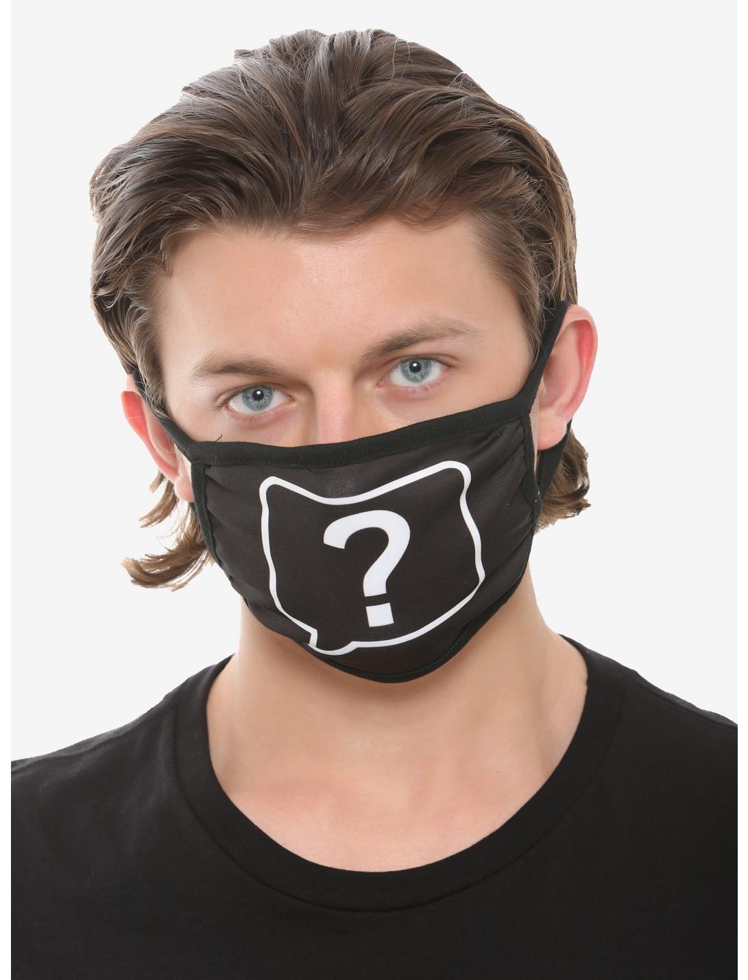 Question Mark Fashion Face Mask, , hi-res