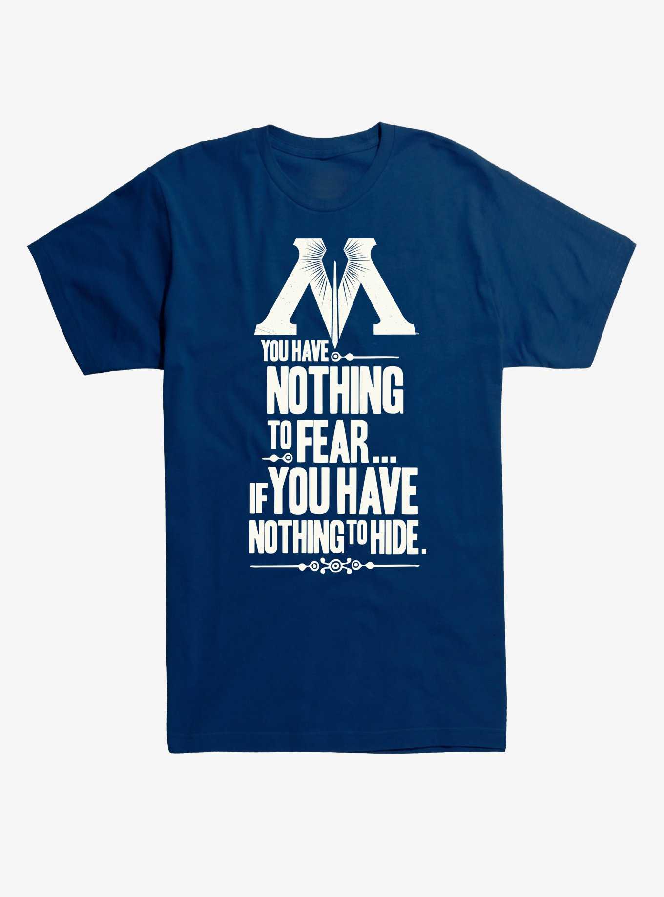 Harry Potter Nothing To Fear T-Shirt, , hi-res