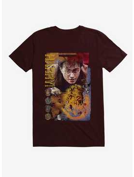 Harry Potter Hogwarts House Shields Collage T-Shirt, , hi-res
