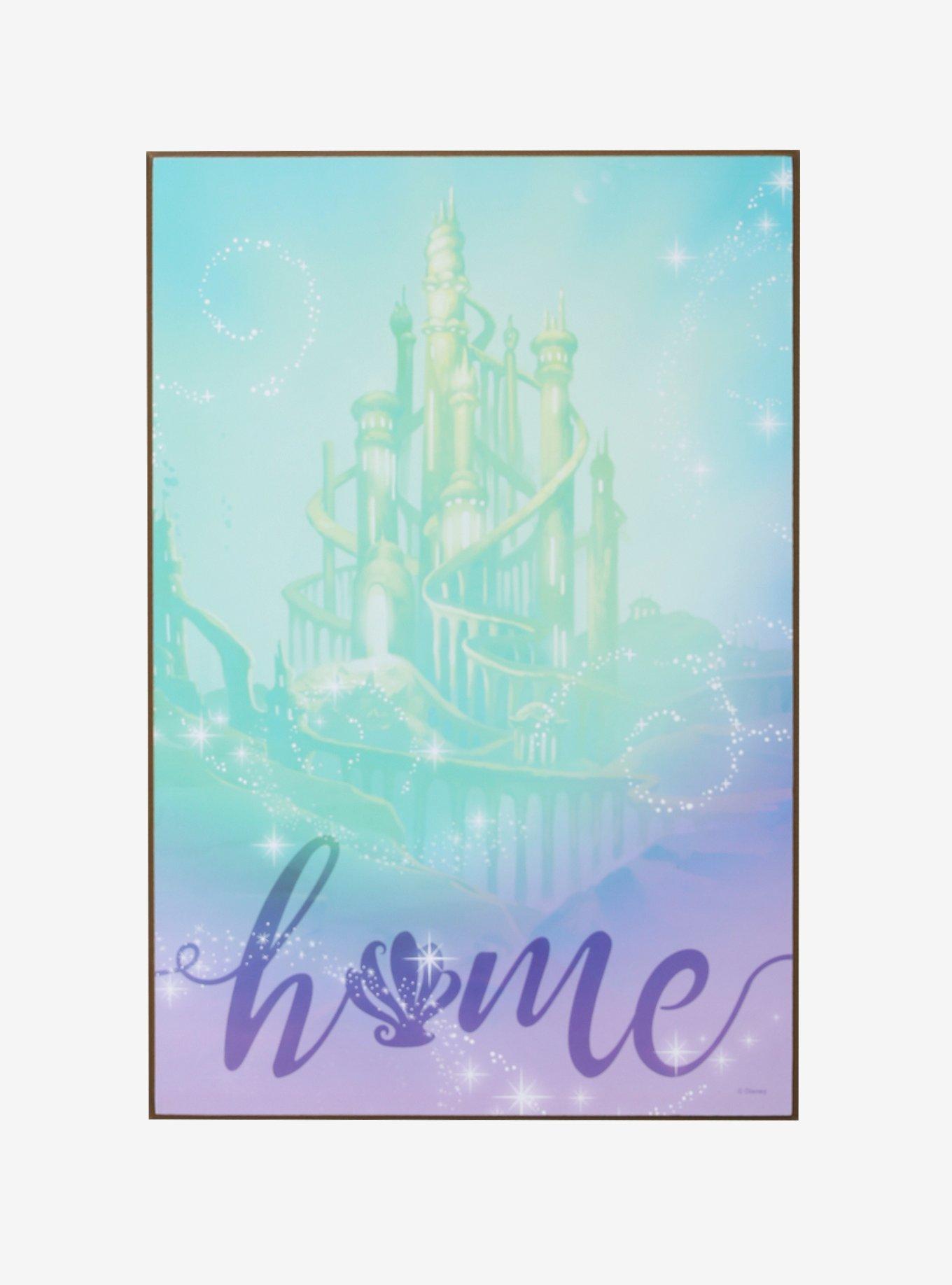 Disney The Little Mermaid Atlantica Home Wood Wall Art, , hi-res