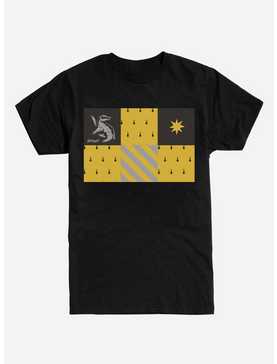 Harry Potter Hufflepuff Checkered Patterns T-Shirt, , hi-res